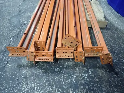 96" X 6" Pallet Racking Beams