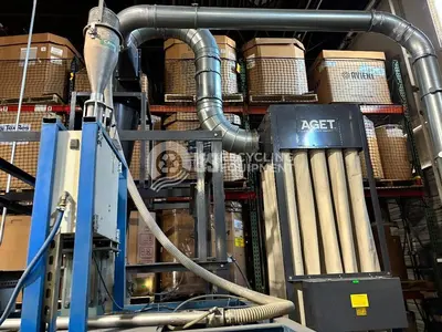 Used AGET MANUFACTURING FT25-SP FILTER WITH CYCLONE Dust Collectors Missouri US | US Recycling Equipment #1265734