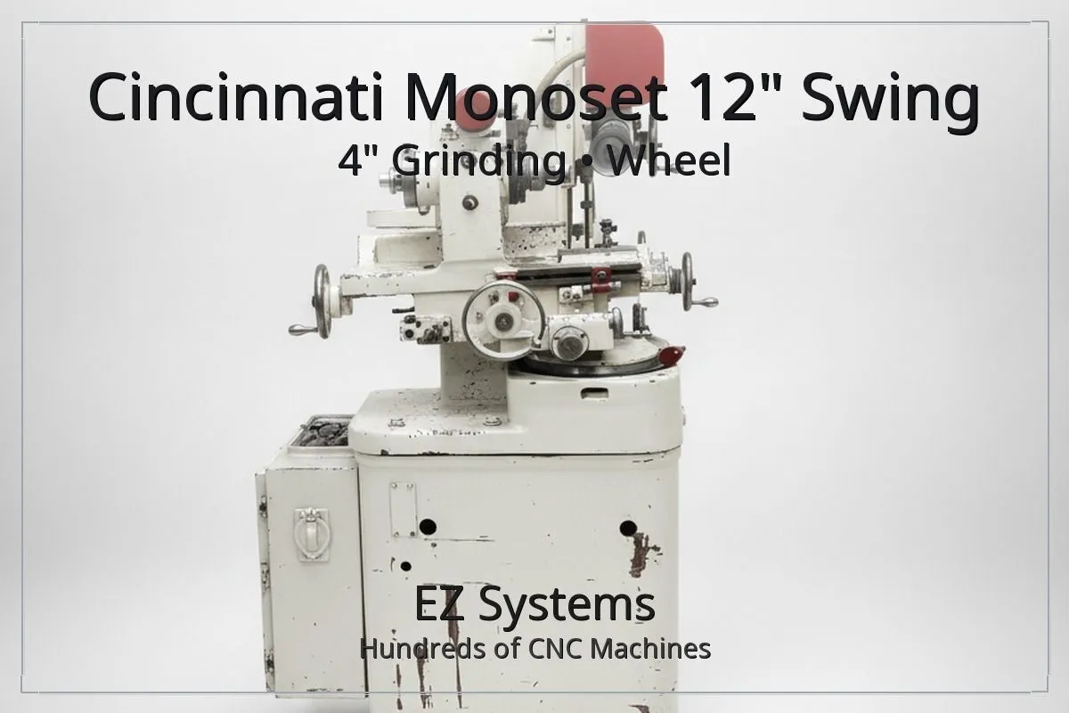 Used CINCINNATI Monoset Grinders (misc) Nevada US | [EZ] EZ Systems #1290075