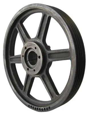 Four Groove 14" OD Pulley & 1-7/8" Keyed Bore Bushing 4-3V14 OSK