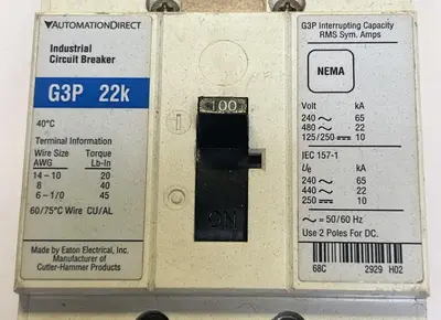 Used AUTOMATIONDIRECT G3P22K Miscellaneous Equipment (Electrical & Power) | Surplus Asset Holdings #1195913