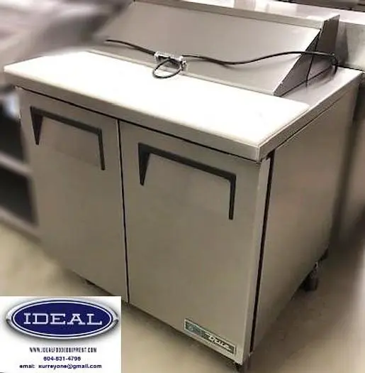 True 36 sandwich prep table - we ship