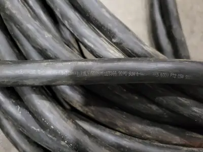 78 ft SOOW Power Extension Cord 12/3 AWG 15A 125V