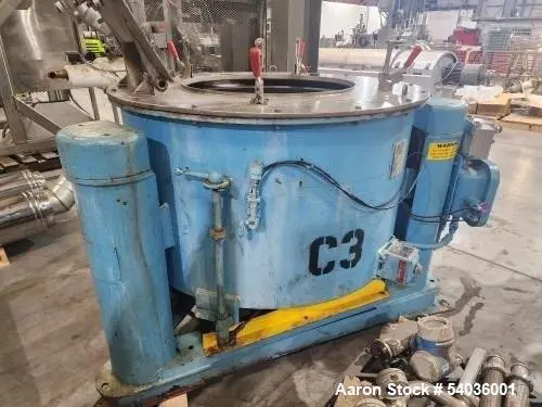 Used TOLHURST 40 X 20 Basket Top Unload Centrifuges Illinois US | Aaron Equipment 9 #155503