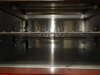 Used APW Wyott Used APW Wyott CMC-24 Countertop Electric Cheese Melter Toaster 208V Salamanders & Cheese Melters Illinois US | Falcon Restaurant Supply #1376457