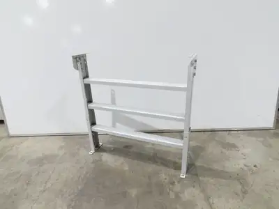 Hytrol HPS-9 43"W Conveyor Leg Stationary Floor Support 43-5/8" to 55-5/8" WHITE