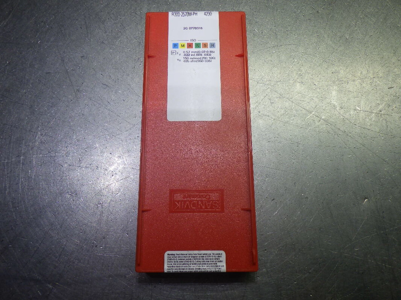 Sandvik Carbide Milling Inserts QTY10 R300-2570M-PH 4230 (LOC927A)