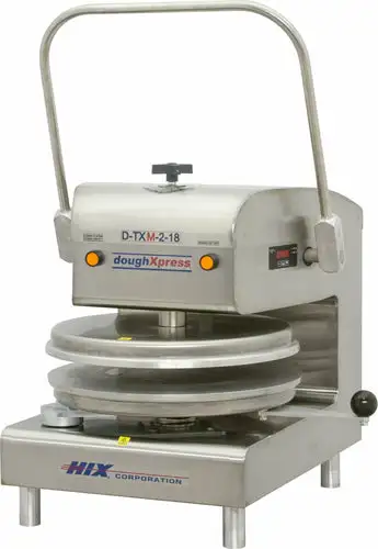 Doughxpress D-TXM-2-18 Manual Tortilla Pizza Dough Press, Aluminum Platens, 220/1 V