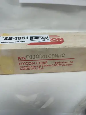New | in-Stock HYCON 0110R010BNHC Parts (Hydraulics and Pneumatics) Ohio US | Surplus Asset Holdings #1227907