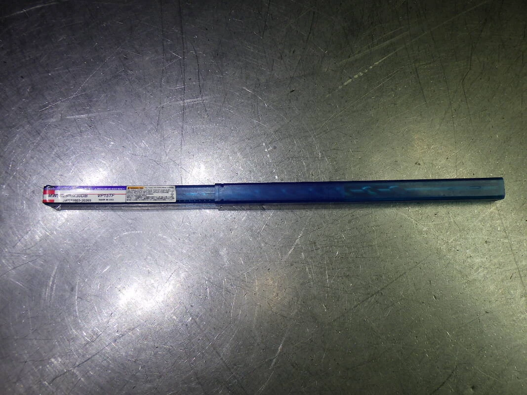 Mitsubishi 1/4" Coolant Thru 30xD Carbide Drill .266"Shank MWS02500X30DB VP15TF (LOC3596)