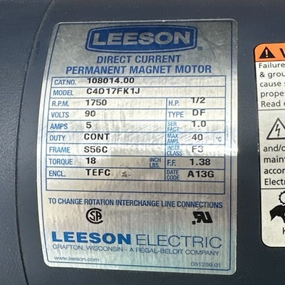 NEW LEESON 108014.00