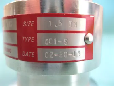 USED Safety First Valve QC1-S