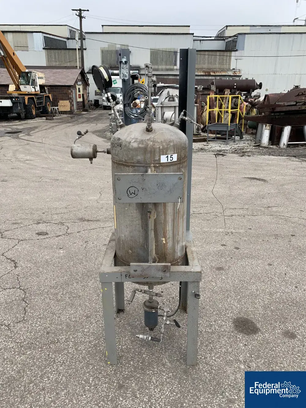 USED Irwin 36 Gal Irwin Tank, S/S