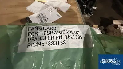 NEW Pfaudler Pfaudler 10SRW Gearbox Fan Cover, PN 1621395