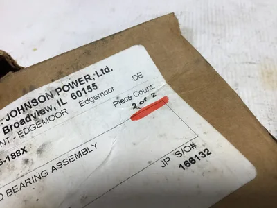 JOHNSON POWER MODEL NUMBER 5-188X CROSS AND BEARING ASSEMBLY (lot of 4)