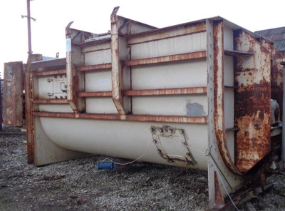 10,000 L S/S Solitech S/S U Trough Mixer 45 kW
