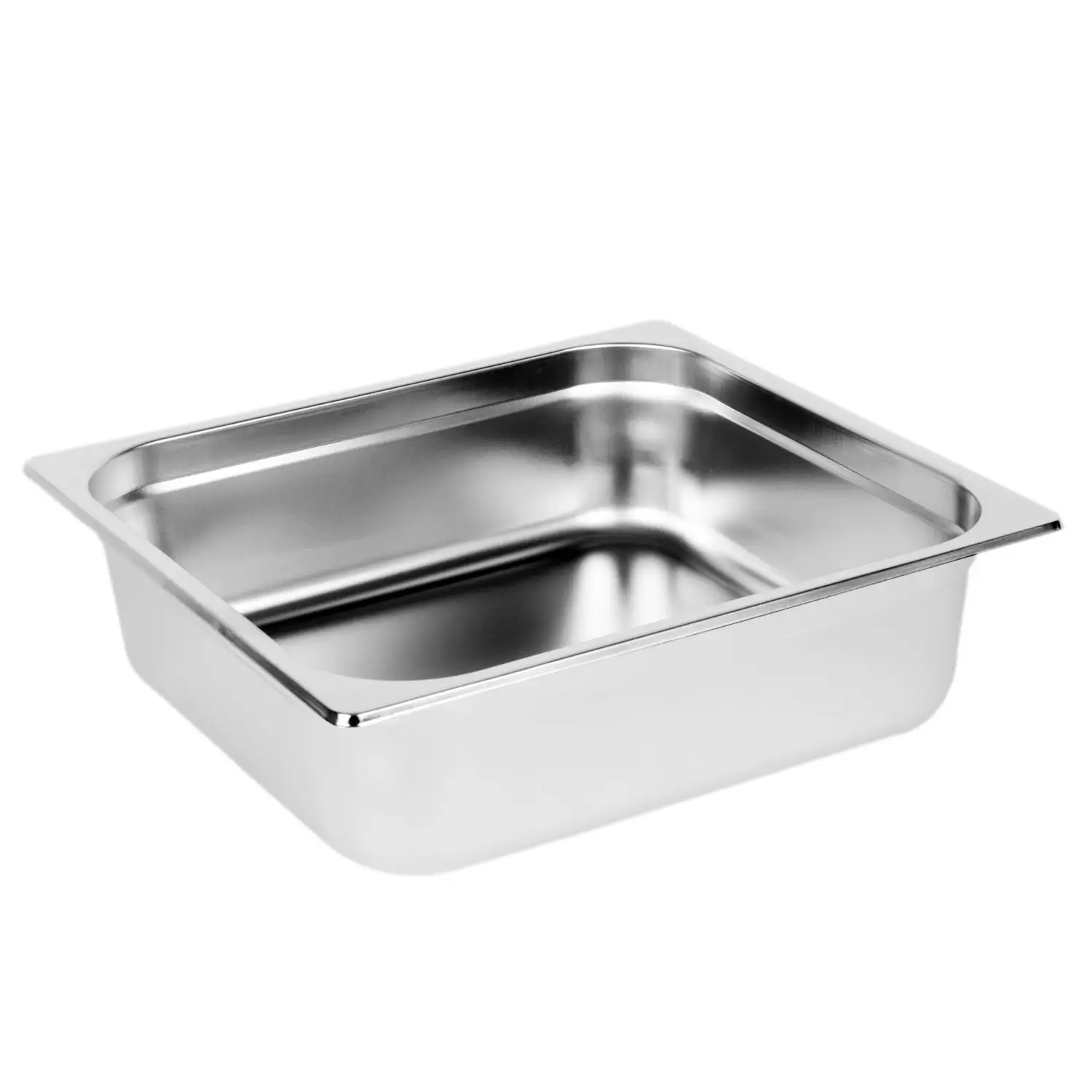 Thunder Group STPA3234 Two Third Size Steam Pan, Stainless - 12, (each)