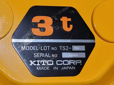 New | in-Stock KITO TS2-7561 Material Handling (misc) British Columbia CA | Lenmark #1426278