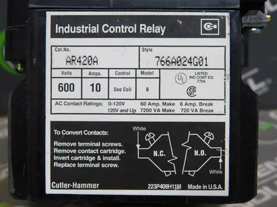 USED CUTLER HAMMER B