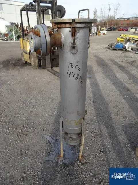 Used Unknown 8" CARBON STEEL BASKET FILTER Inline Basket Filters Ohio US | Federal Equipment Company #130869