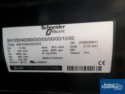 USED Romaco Romaco Strip Packing Machine, Model Siebler HM 1/230