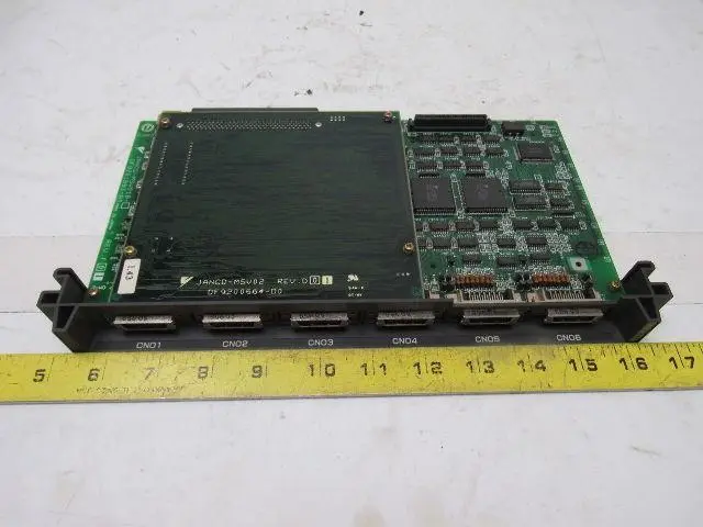 Yaskawa JANCD-MSV01B Rev.D01 JANCD-MSV02 Rev D01 Motoman Circuit Board Card