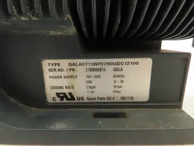 ProMinent GALA 1000 Dosing Metering Pump 2.19gph 101psi 100-230v 1Ph 60Hz 23W