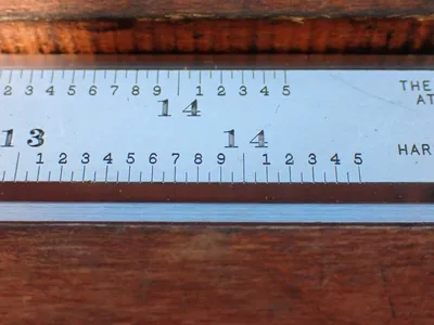 Used STARRETT 123 Vernier Calipers Ohio US | HGR 24 #1233332