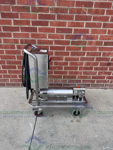 Used IDEX WRIGHT FLOW S1L ROTARY LOBE W/STAINLESS 1/2 HP MOTOR, CONTROLLER Rotary Pumps | Equipment Lab #486664