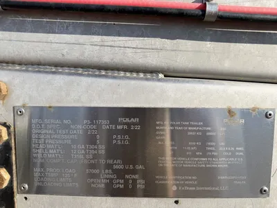 Used 2023 POLAR TANKER Tanker Trailers Minnesota US | Carco Truck & Equipment #1513978