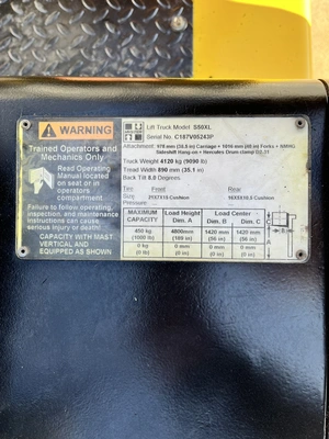 USED 1993 HYSTER S50XL