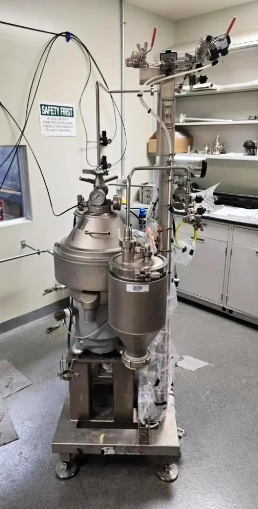 Westfalia FSE 10-06-077 biotech clarifier, 316SS.