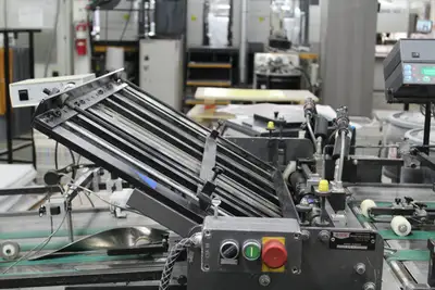 Kluge Unifold Pocket Folder machine