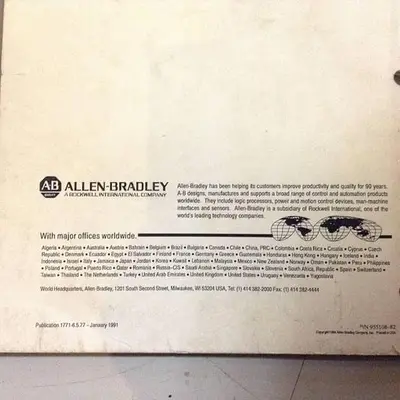 USED ALLEN BRADLEY 1771-6.5.77