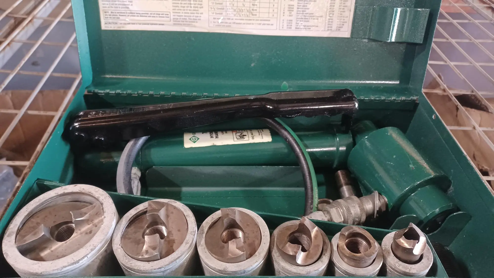Used GREENLEE _UNKNOWN_ Portable Punches South Carolina US | General Equipment and Supply #1491219