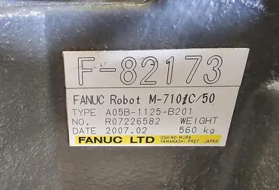 USED 2007 FANUC M-710IC
