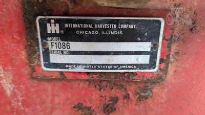 USED 1978 INTERNATIONAL 1086