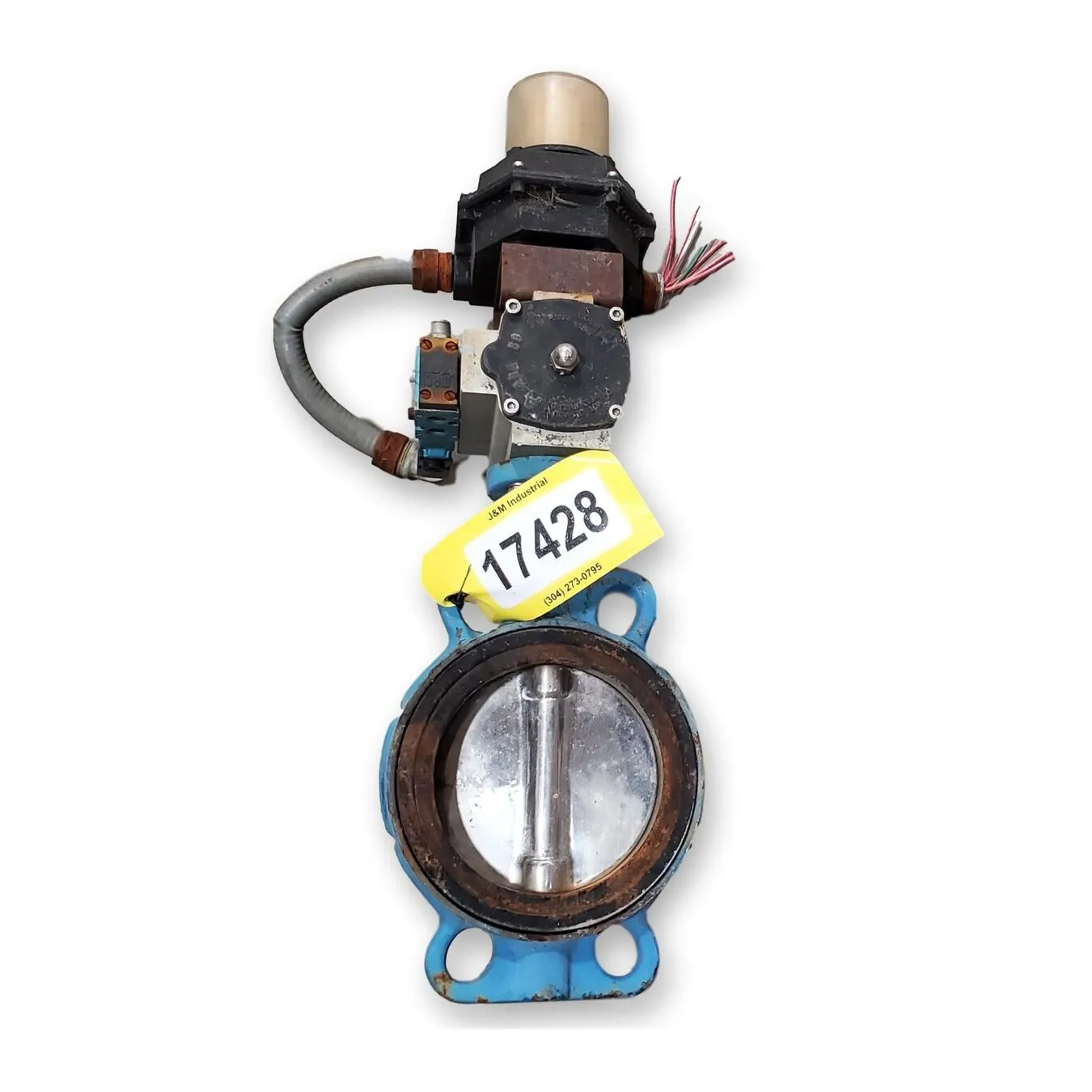 6" Stainless Steel Butterfly Valve - Wafer