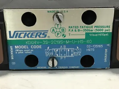 USED VICKERS KDG4V-3S-2C19S-M-U-H5-60