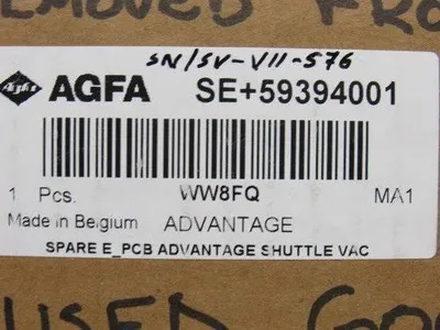 Used AGFA _UNKNOWN_ Miscellaneous MRO | Arrow Industrial #656473
