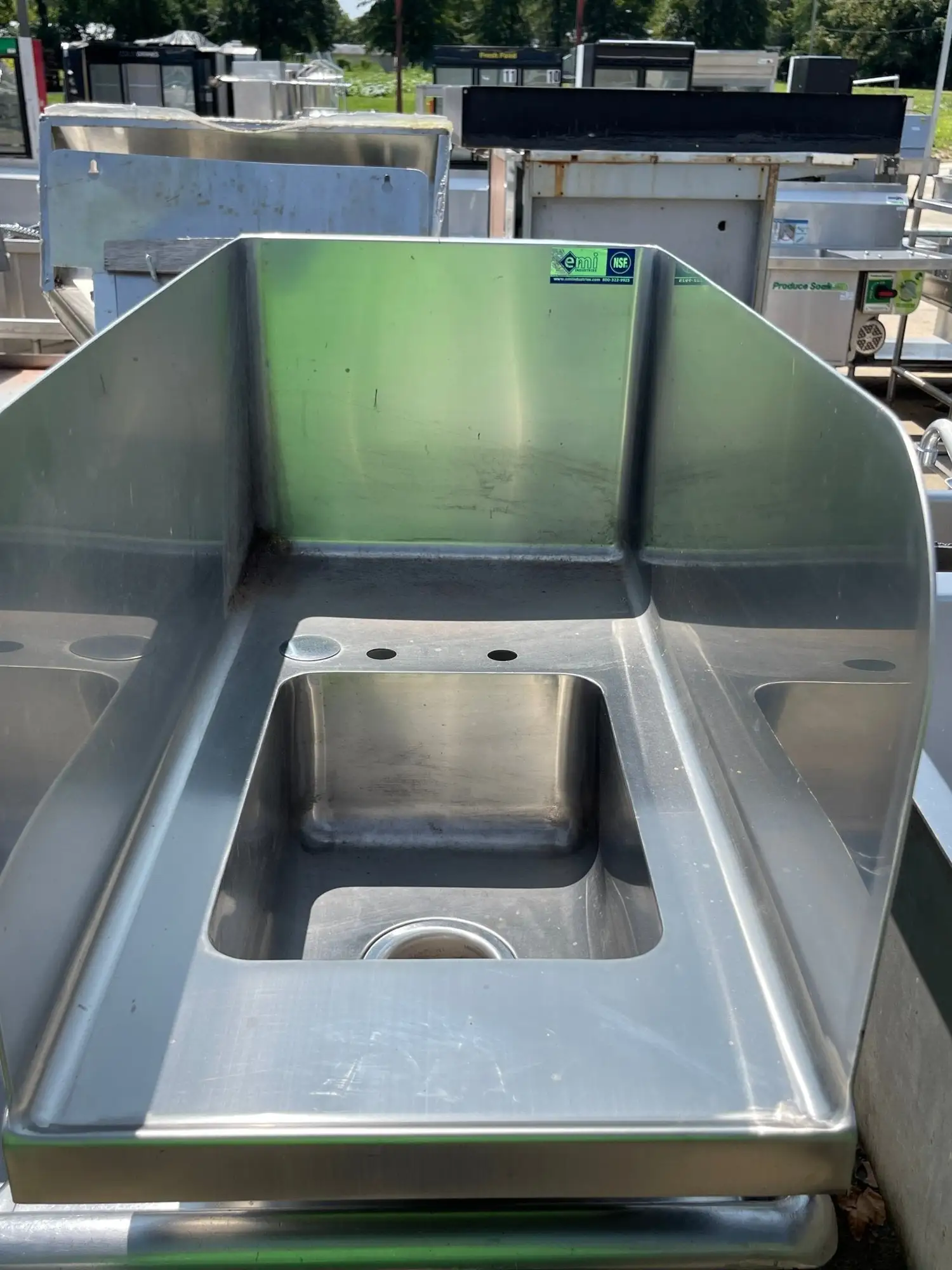 Used emi Used emi Industries Stainless Steel Sink - SS70 Sinks Illinois US | Falcon Restaurant Supply #1376043