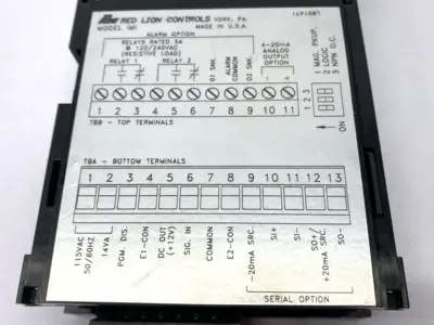 USED RED LION CONTROLS APOLLO INTELLIGENT 6 DIGIT METER
