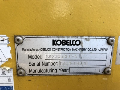 Used 2018 KOBELCO SK230SR LC-5 Crawler Excavators | Abele Tractor #1342795