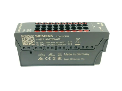6ES7 193-6TP00-0TP1 | Siemens  SIMATIC ET 200SP Potential Distributor Module - New