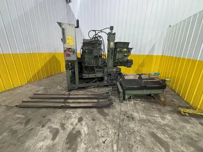 HERTWICH ENGINEERING MODEL #HE-300-30/A SWARF PUCK BRIQUETTER PRESS MACHINE: STOCK #23344