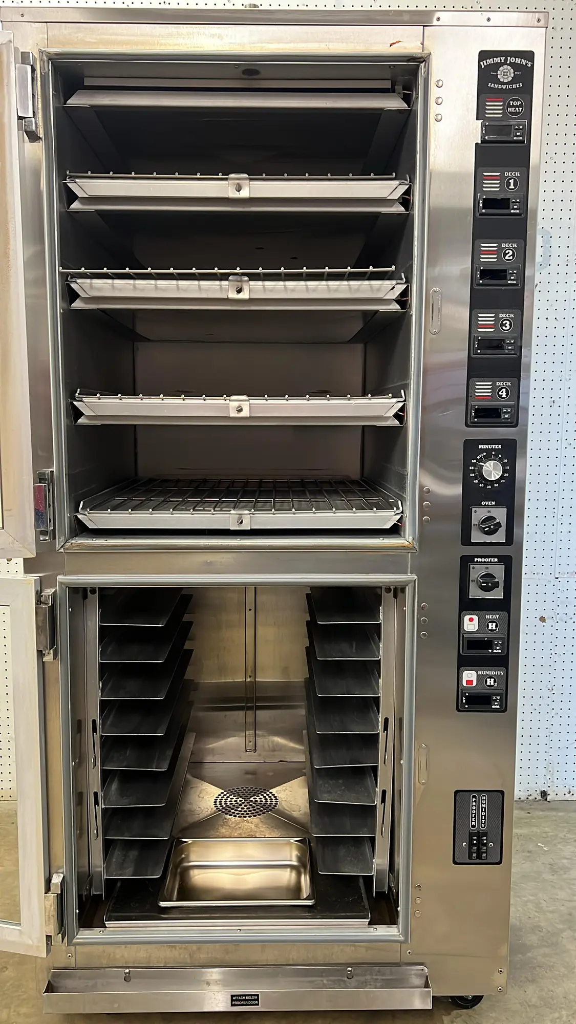 Used Piper Used Piper Products OP-4-JJ-D Electric Convection Oven and Proofer Combo 120-208V 3PH - JJ Electric Ovens Illinois US | Falcon Restaurant Supply #1373584