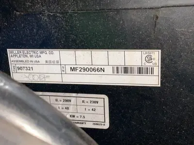 Used MILLER MILLERMATIC 252 Mig Welders Ohio US | HGR 24 #1521251