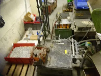USED ROSLER ROTOFINISH DEBURRING LINE + DRYER