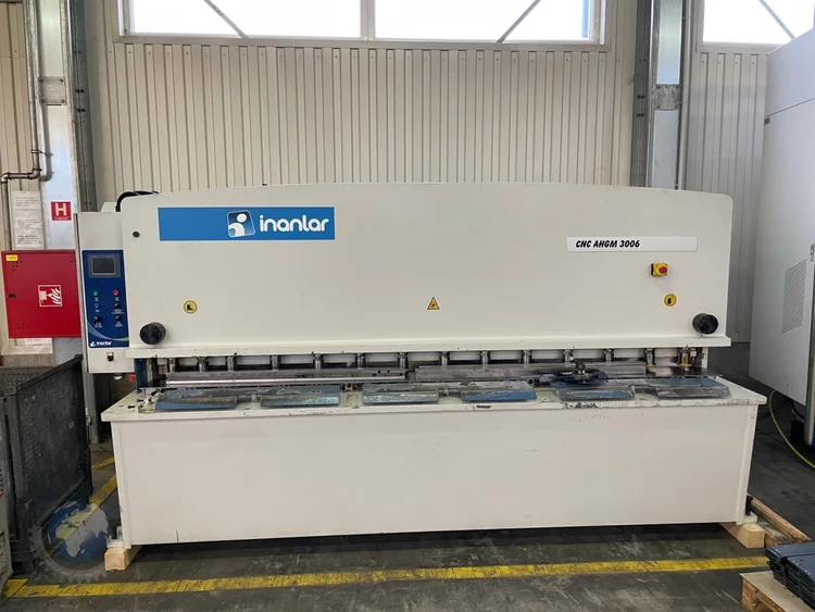 Used 2016 INANLAR AHGM 3006 Sheet Metal Shears SK | F.M.T. Group s.r.o. #1253201