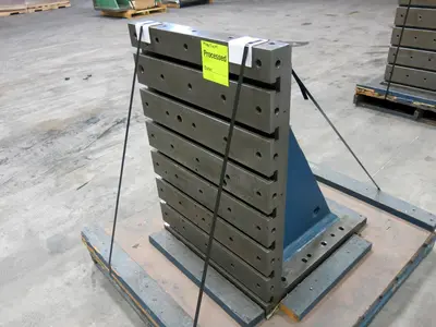 Used _UNKNOWN_ 24-1/2" W X 36"' HT. FACE, Precision Angle Plates Minnesota US | Orca Machine Tools, Inc. #1267010